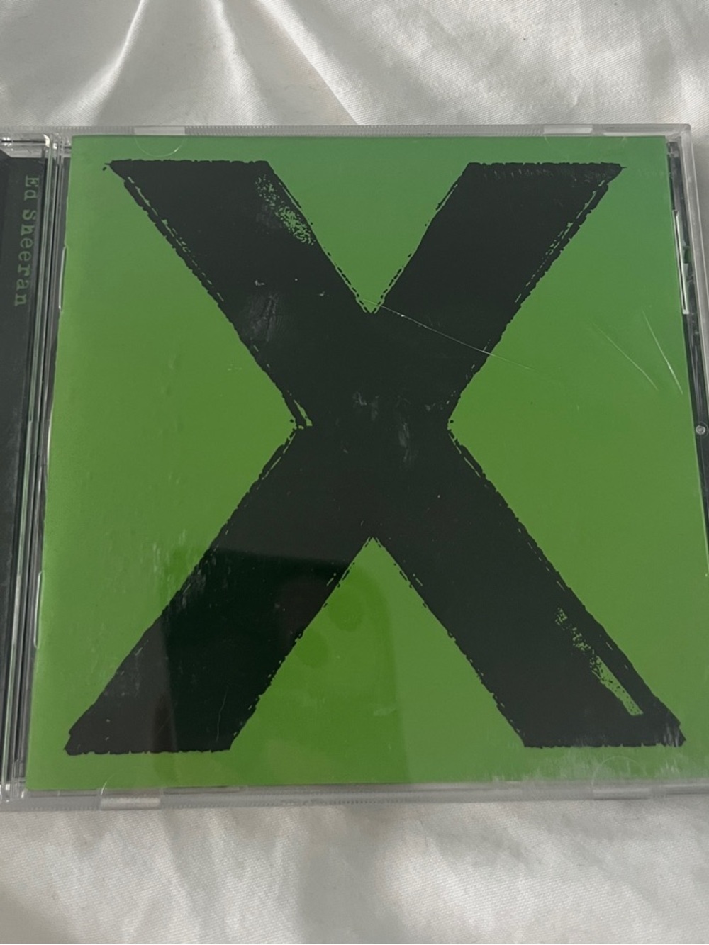 Ed Sheeran "x" CD Album - Green & Black Cover